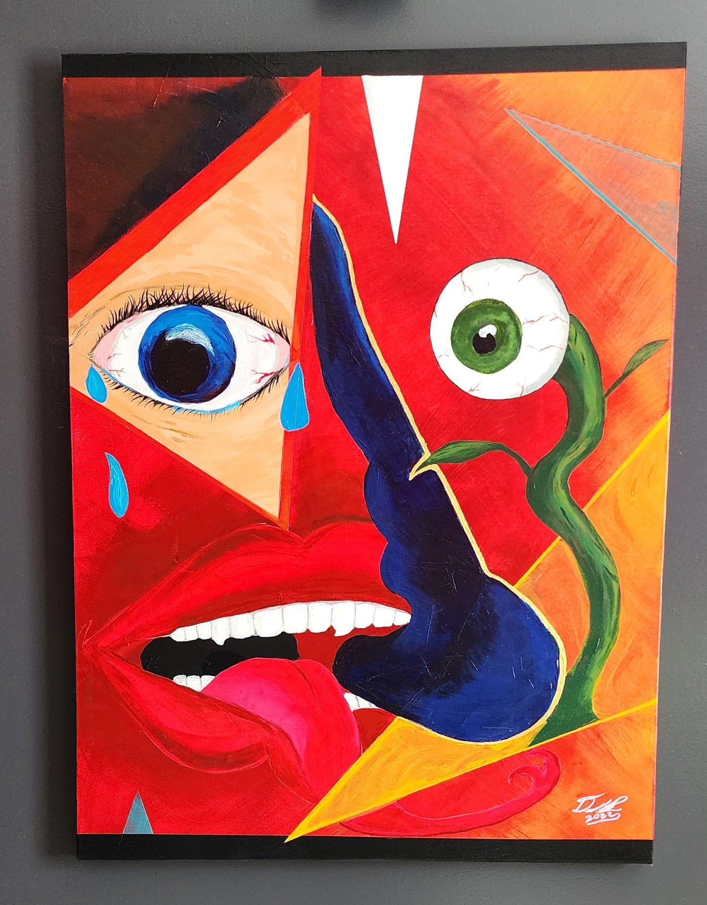 Paradigm Shift 40"x30" Canvas