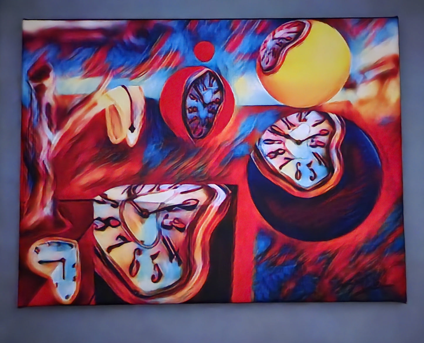 Persistence of Sanity Canvas Reprint