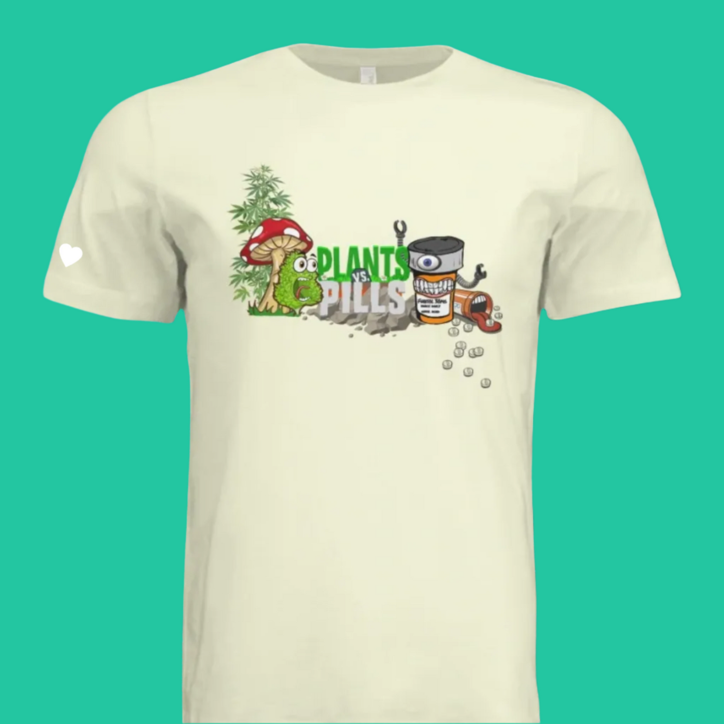 Plants Vs. Pills Graphic Tee