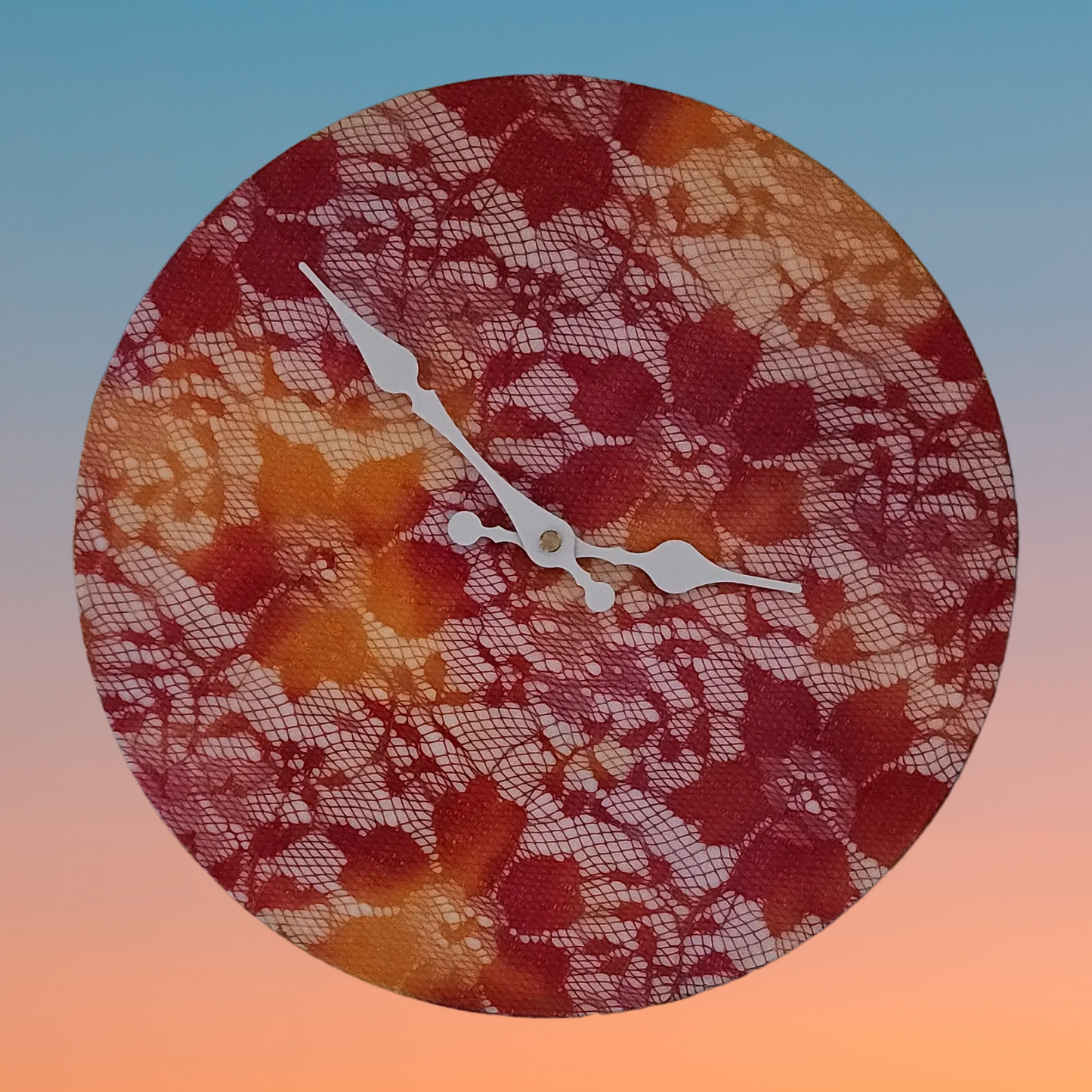 Fire Flower Clock