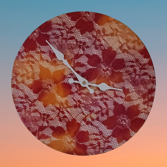 Fire Flower Clock