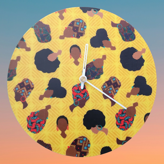 For the Queens Vinyl Record Clock